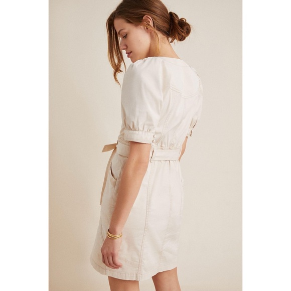 Anthropologie Lorette Seamed Mini Dress - Picture 2 of 7